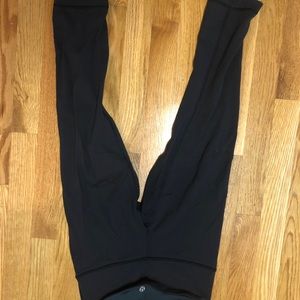 Reversible Lululemon cropped leggings